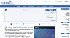 Desktop Screenshot of fedora-fr.org
