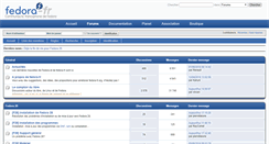Desktop Screenshot of forums.fedora-fr.org