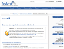 Tablet Screenshot of doc.fedora-fr.org