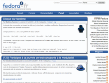 Tablet Screenshot of planet.fedora-fr.org