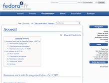 Tablet Screenshot of mag.fedora-fr.org